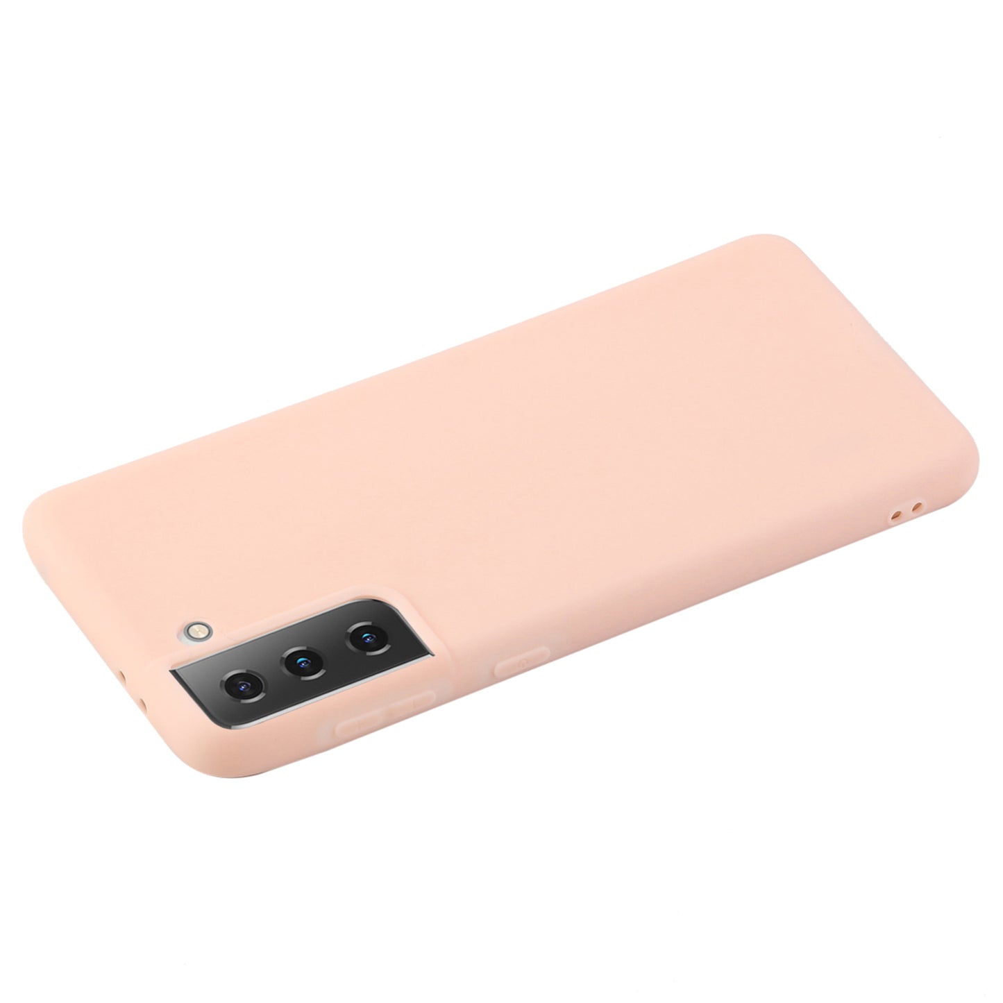 For Samsung Galaxy S22 5G Soft TPU Ultra-Thin Phone Back Cover Light Protective Matte Finish Coating Case