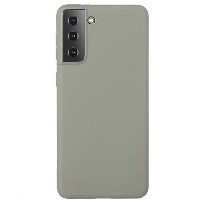 For Samsung Galaxy S22 5G Soft TPU Ultra-Thin Phone Back Cover Light Protective Matte Finish Coating Case