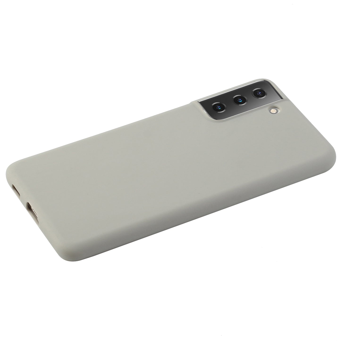 For Samsung Galaxy S22 5G Soft TPU Ultra-Thin Phone Back Cover Light Protective Matte Finish Coating Case