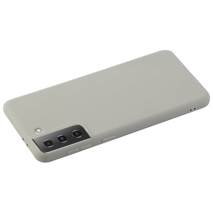 For Samsung Galaxy S22 5G Soft TPU Ultra-Thin Phone Back Cover Light Protective Matte Finish Coating Case