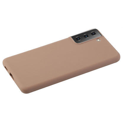 For Samsung Galaxy S22 5G Soft TPU Ultra-Thin Phone Back Cover Light Protective Matte Finish Coating Case