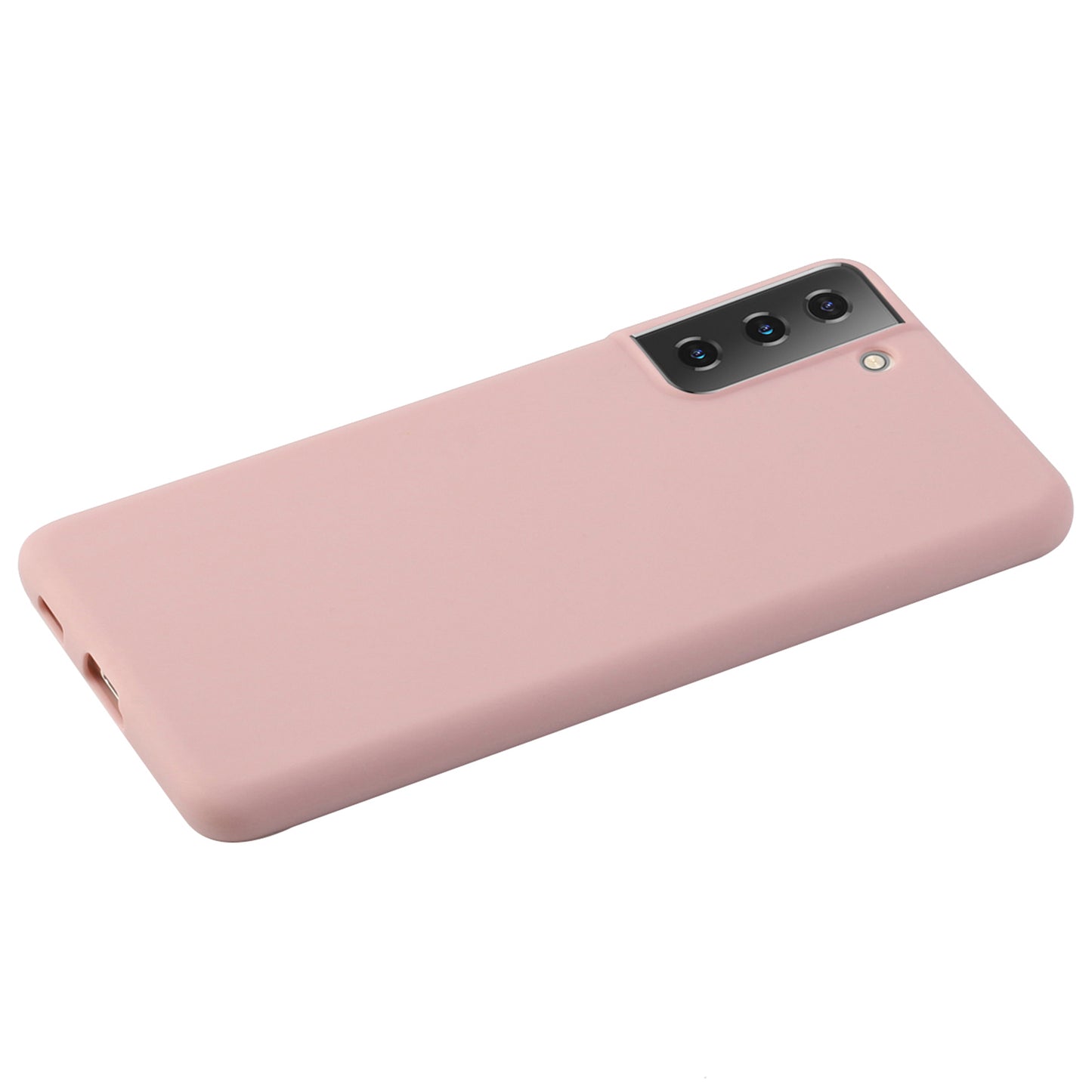 For Samsung Galaxy S22 5G Soft TPU Ultra-Thin Phone Back Cover Light Protective Matte Finish Coating Case
