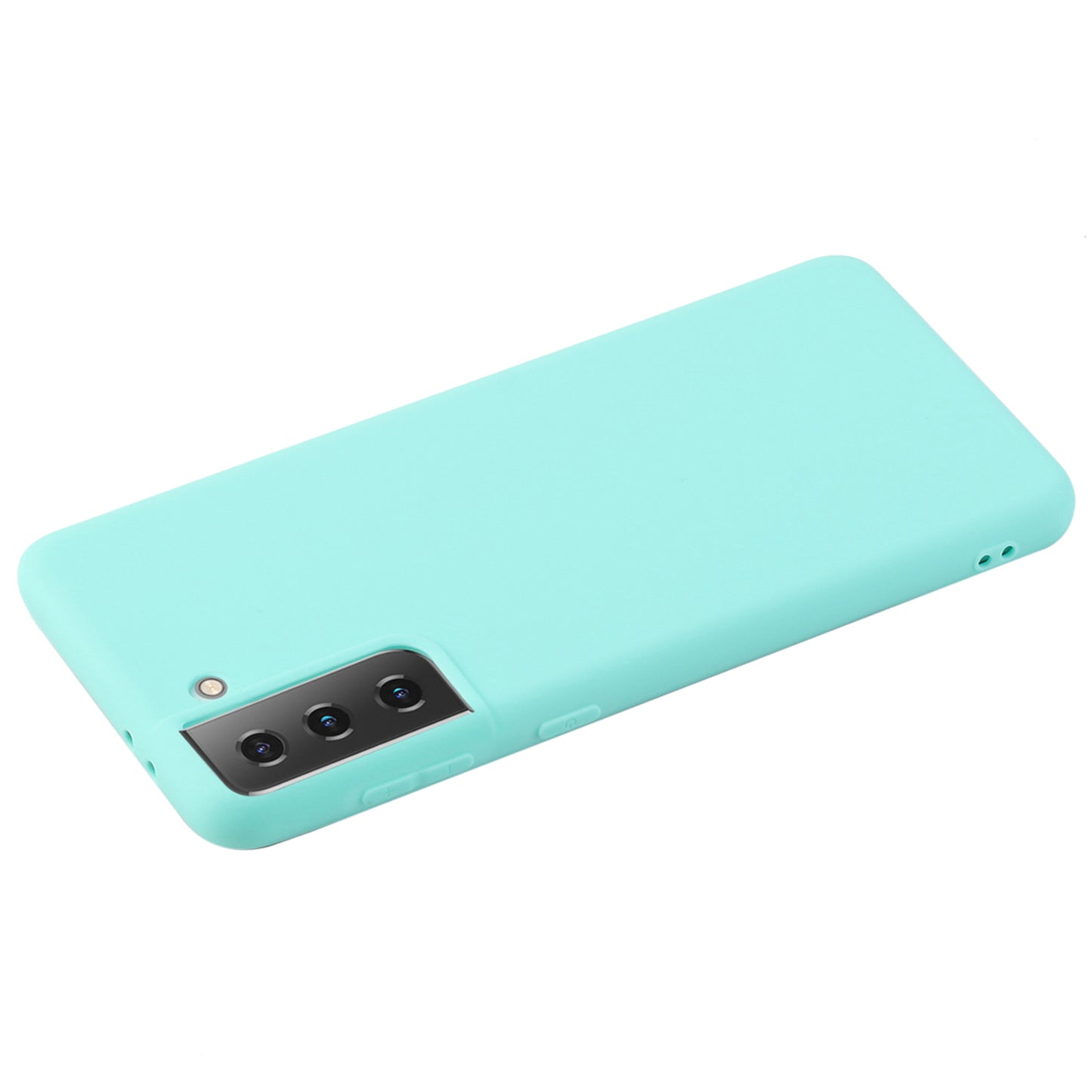 For Samsung Galaxy S22 5G Soft TPU Ultra-Thin Phone Back Cover Light Protective Matte Finish Coating Case