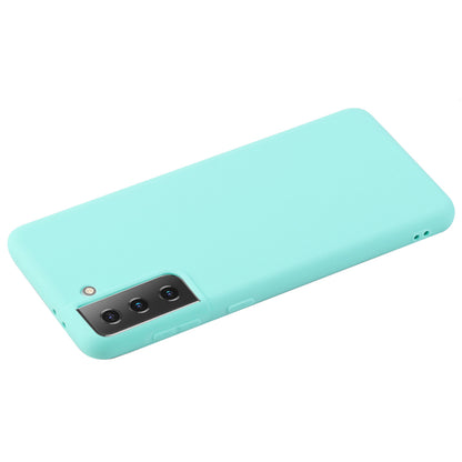 For Samsung Galaxy S22 5G Soft TPU Ultra-Thin Phone Back Cover Light Protective Matte Finish Coating Case