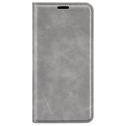 For Samsung Galaxy Xcover Pro PU Leather Attached TPU Inner Case Stand Function Magnetic Auto-absorbed Skin Touch Flip Wallet Phone Cover