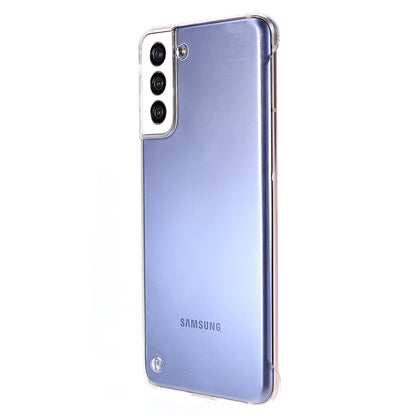 For Samsung Galaxy S21+ 5G Transparent Shockproof Cover Hard PC Light Slim Cell Phone Case