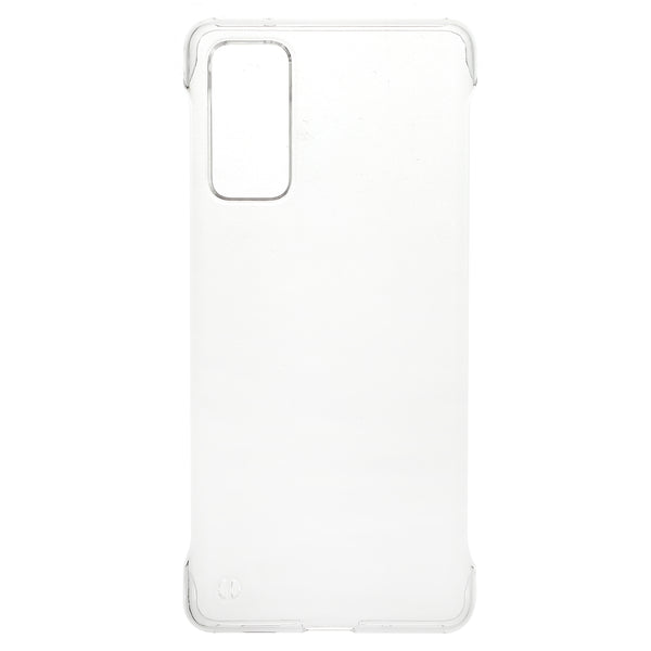 For Samsung Galaxy S20 FE 2022/S20 FE 4G/S20 FE 5G/S20 Lite Transparent Hard PC Phone Case Scratch Resistant Back Cover