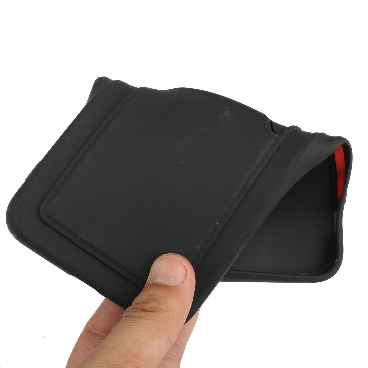 For Samsung Galaxy A53 5G Card Holder Slot Soft TPU Shockproof Anti-Scratch Case Case with Camera Lens Protection