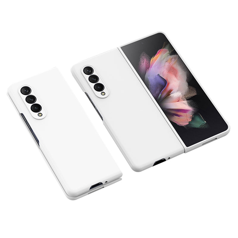 For Samsung Galaxy Z Fold3 5G Rubberized Finish Hard PC Folding Phone Case Precise Cutout Protective Cover