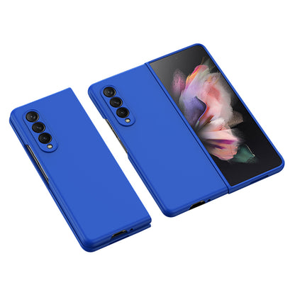 For Samsung Galaxy Z Fold3 5G Rubberized Finish Hard PC Folding Phone Case Precise Cutout Protective Cover