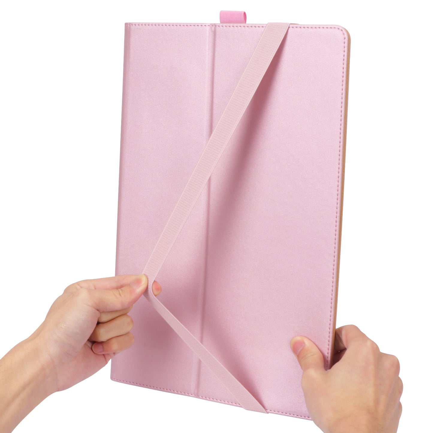 For Samsung Galaxy Tab S8 Ultra Business Style PU Leather Tablet Case Stand Card Holder Protective Cover with Auto Wake/Sleep