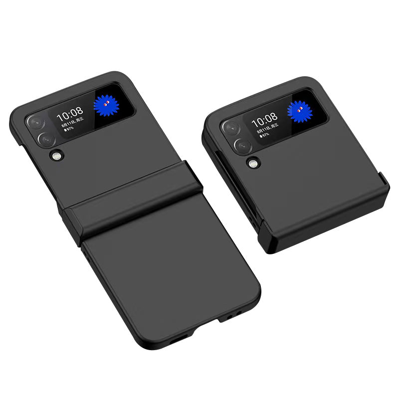 For Samsung Galaxy Z Flip3 5G Hinge Design Hard PC Phone Case Anti-drop Folding Protective Cover