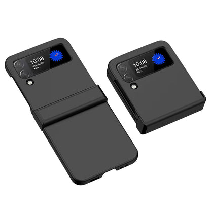 For Samsung Galaxy Z Flip3 5G Hinge Design Hard PC Phone Case Anti-drop Folding Protective Cover