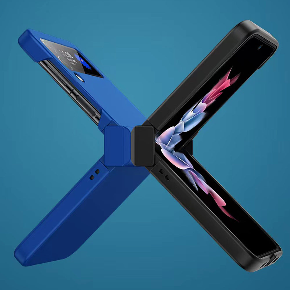 For Samsung Galaxy Z Flip3 5G Hinge Design Hard PC Phone Case Anti-drop Folding Protective Cover