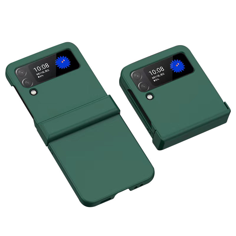 For Samsung Galaxy Z Flip3 5G Hinge Design Hard PC Phone Case Anti-drop Folding Protective Cover