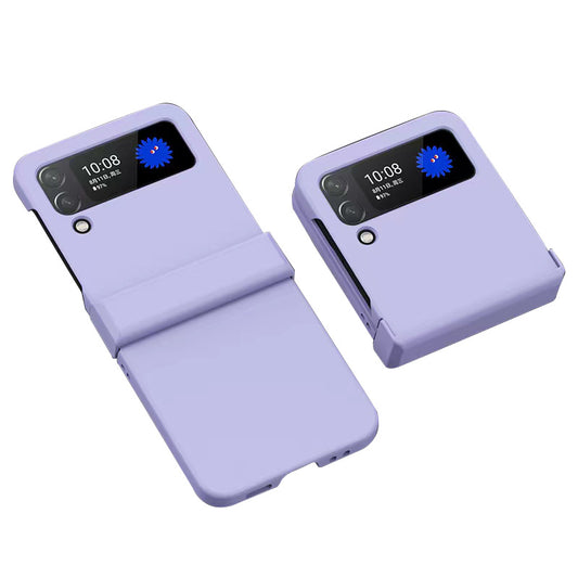 For Samsung Galaxy Z Flip3 5G Hinge Design Hard PC Phone Case Anti-drop Folding Protective Cover