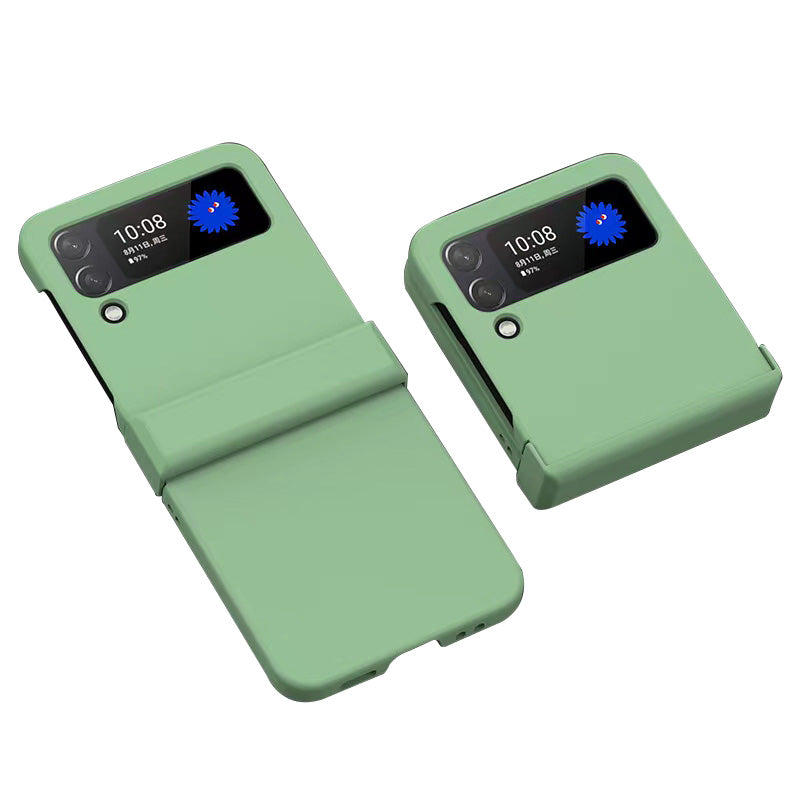 For Samsung Galaxy Z Flip3 5G Hinge Design Hard PC Phone Case Anti-drop Folding Protective Cover