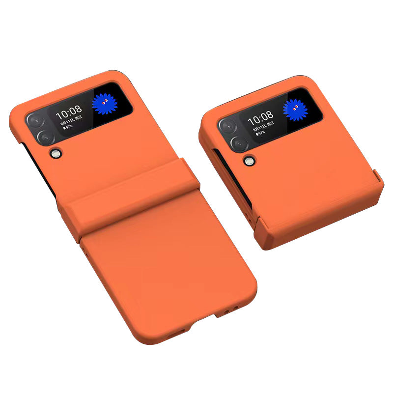 For Samsung Galaxy Z Flip3 5G Hinge Design Hard PC Phone Case Anti-drop Folding Protective Cover