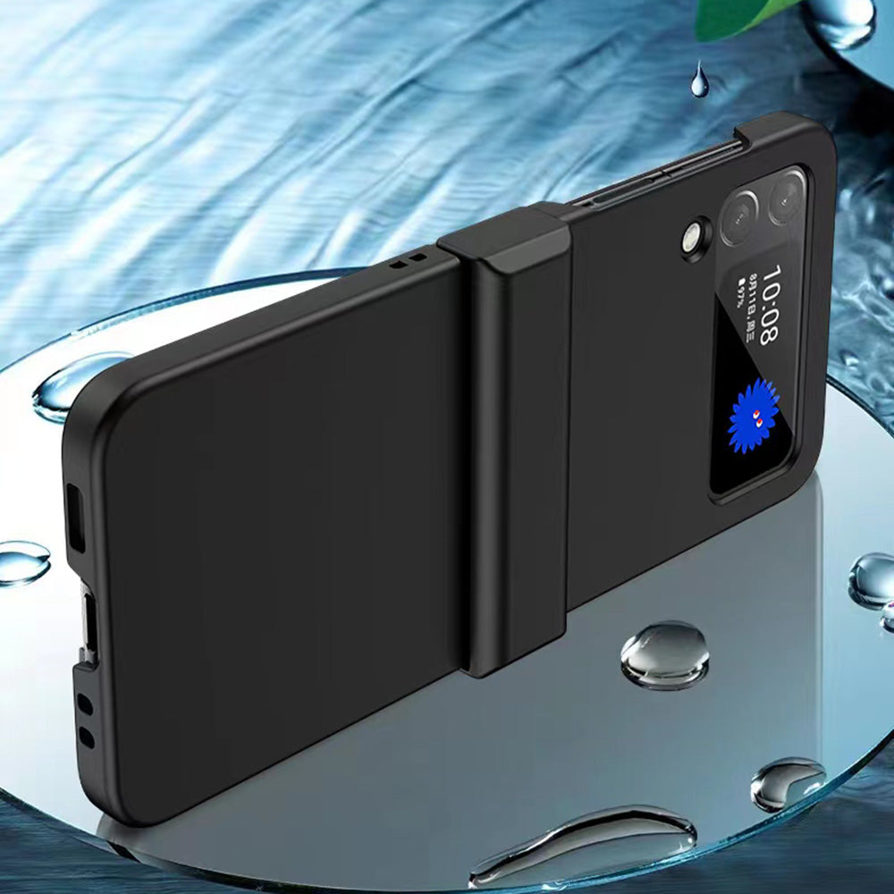 For Samsung Galaxy Z Flip3 5G Hinge Design Hard PC Phone Case Anti-drop Folding Protective Cover