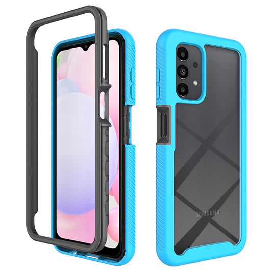 For Samsung Galaxy A13 4G Clear Case Anti-Yellow Shock Absorption Acrylic + TPU + PC Protective Phone Cover