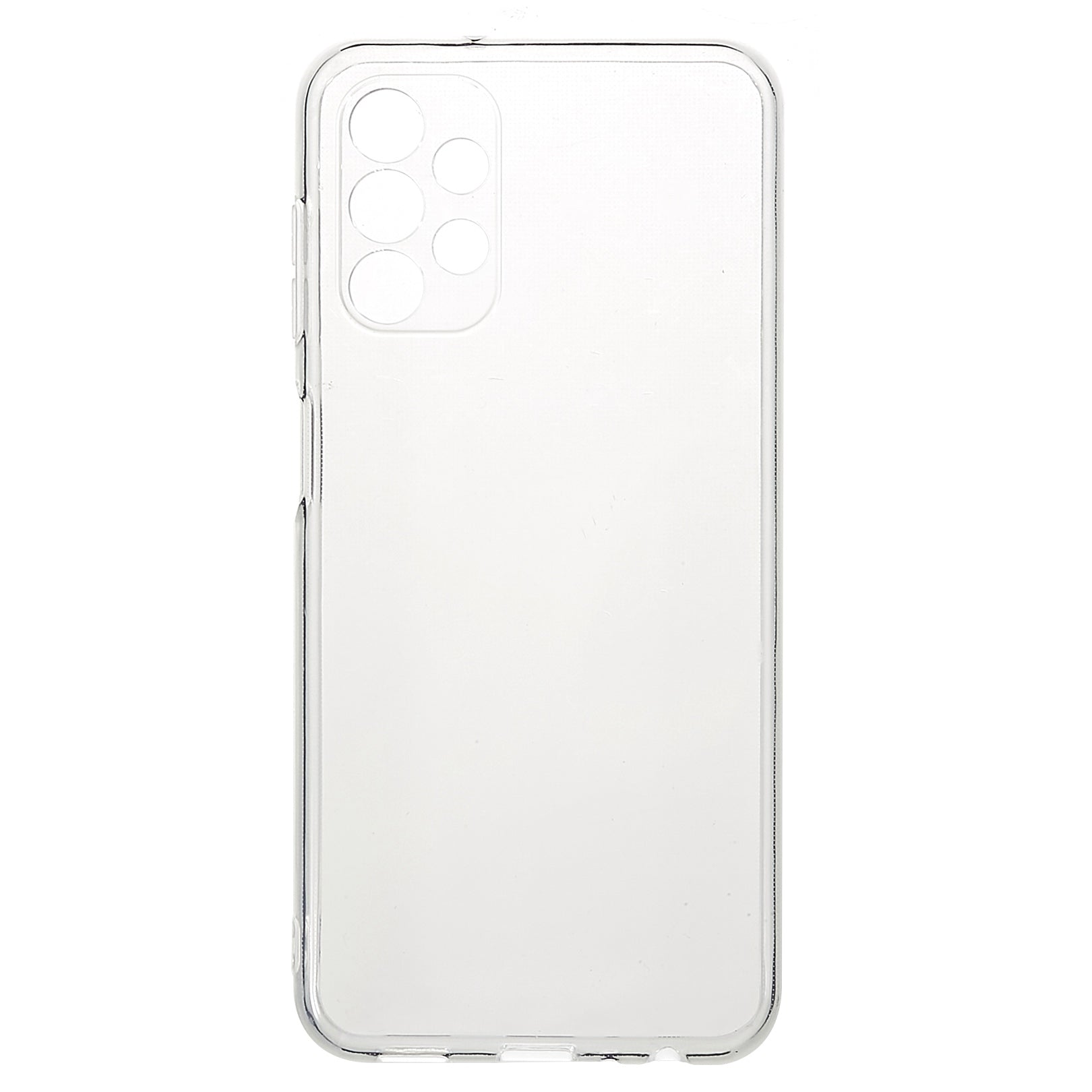 For Samsung Galaxy A13 4G 2.0mm Thickness Watermark-free Transparent TPU Phone Protective Case