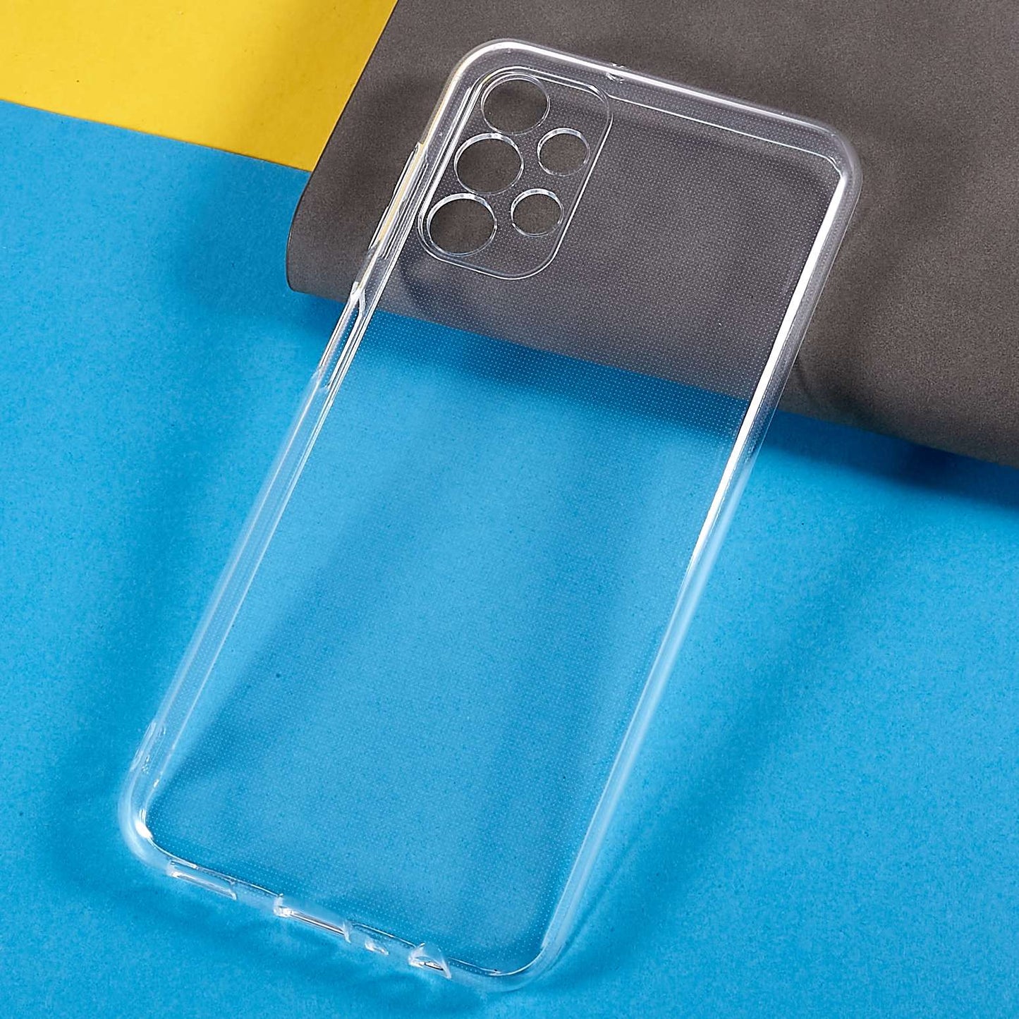 For Samsung Galaxy A13 4G 2.0mm Thickness Watermark-free Transparent TPU Phone Protective Case