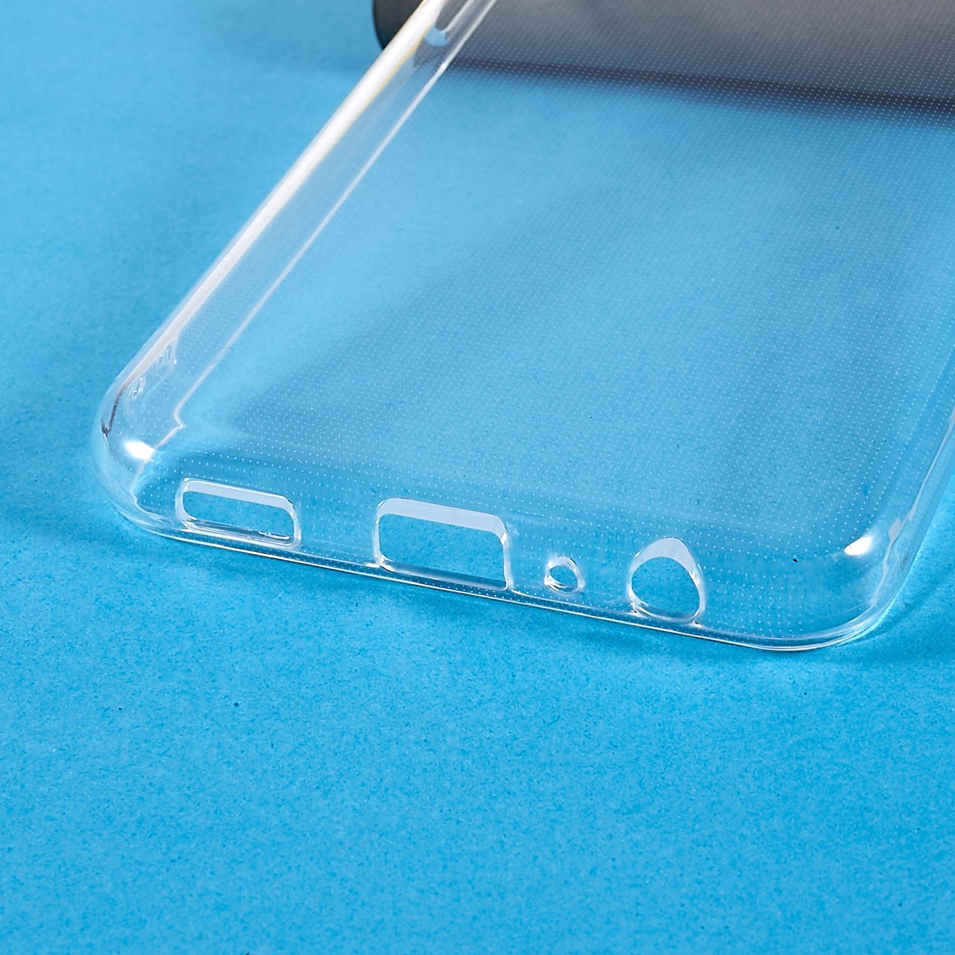 For Samsung Galaxy A13 4G 2.0mm Thickness Watermark-free Transparent TPU Phone Protective Case