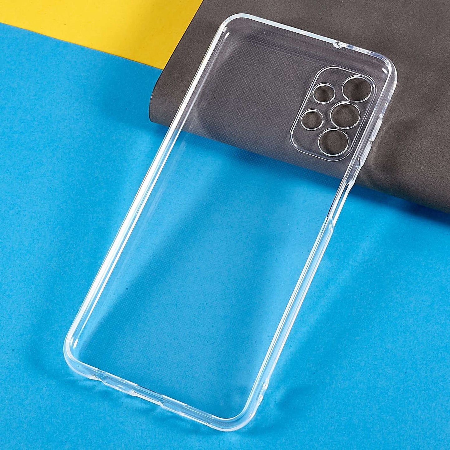 For Samsung Galaxy A13 4G 2.0mm Thickness Watermark-free Transparent TPU Phone Protective Case