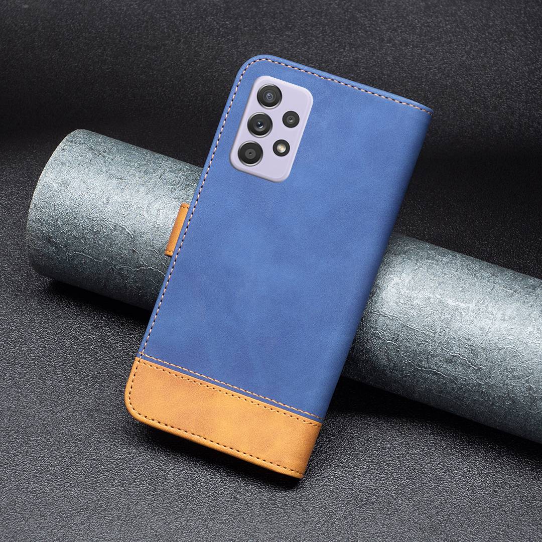 BINFEN COLOR BF Leather Case Series-7 for Samsung Galaxy A52 4G/A52 5G/A52s 5G, Style 11 Stand Wallet Design Anti-Fall  Folio Flip PU Leather Case with Soft TPU Inner Case