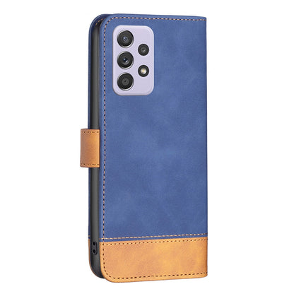 BINFEN COLOR BF Leather Case Series-7 for Samsung Galaxy A52 4G/A52 5G/A52s 5G, Style 11 Stand Wallet Design Anti-Fall  Folio Flip PU Leather Case with Soft TPU Inner Case