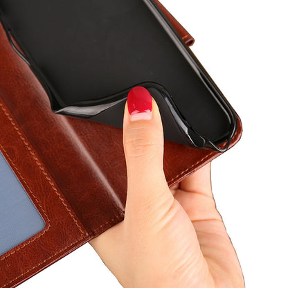 For Samsung Galaxy A13 4G Cellphone Phone Case PU Leather + TPU Double Protection Stand Wallet Flip Shell