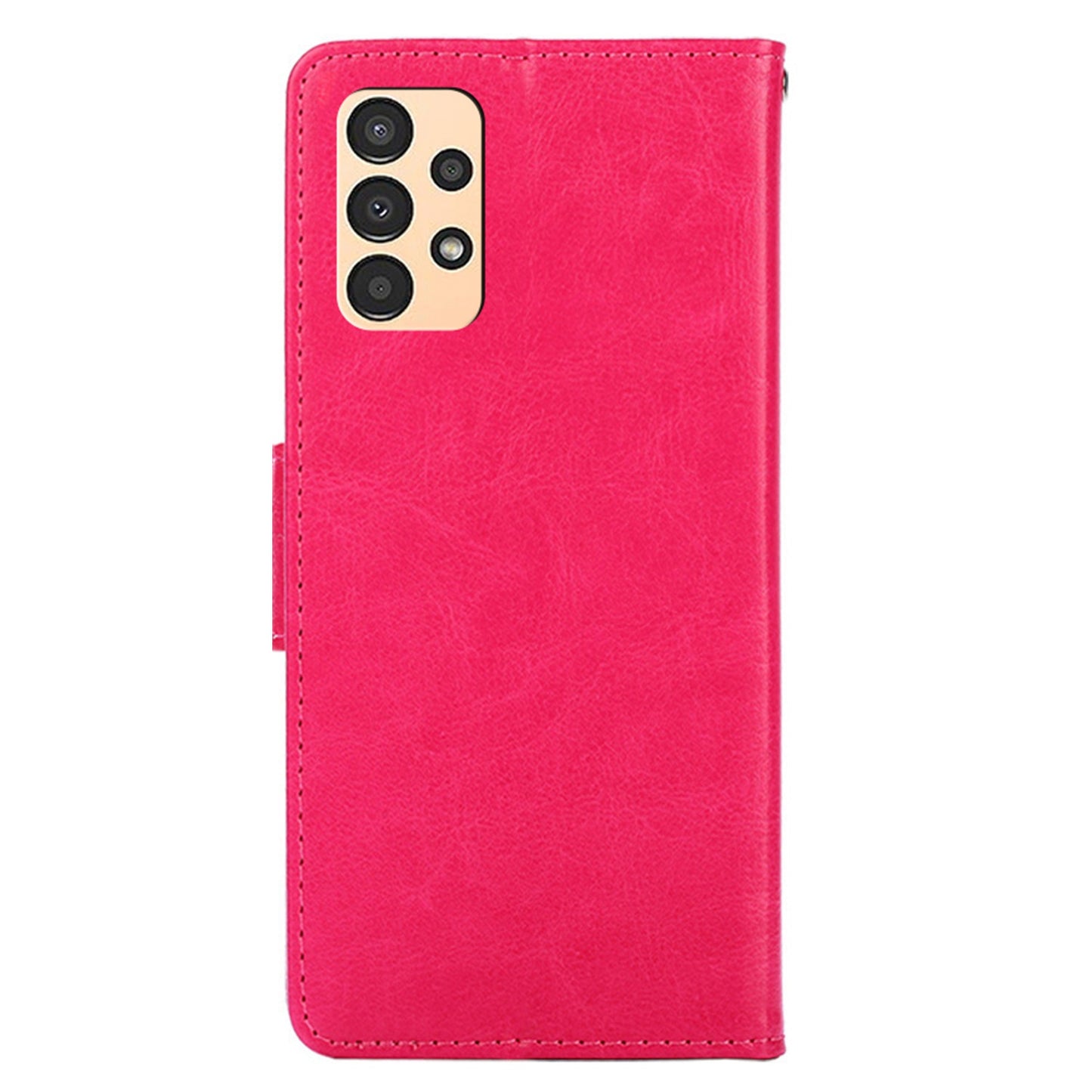 For Samsung Galaxy A13 4G Cellphone Phone Case PU Leather + TPU Double Protection Stand Wallet Flip Shell