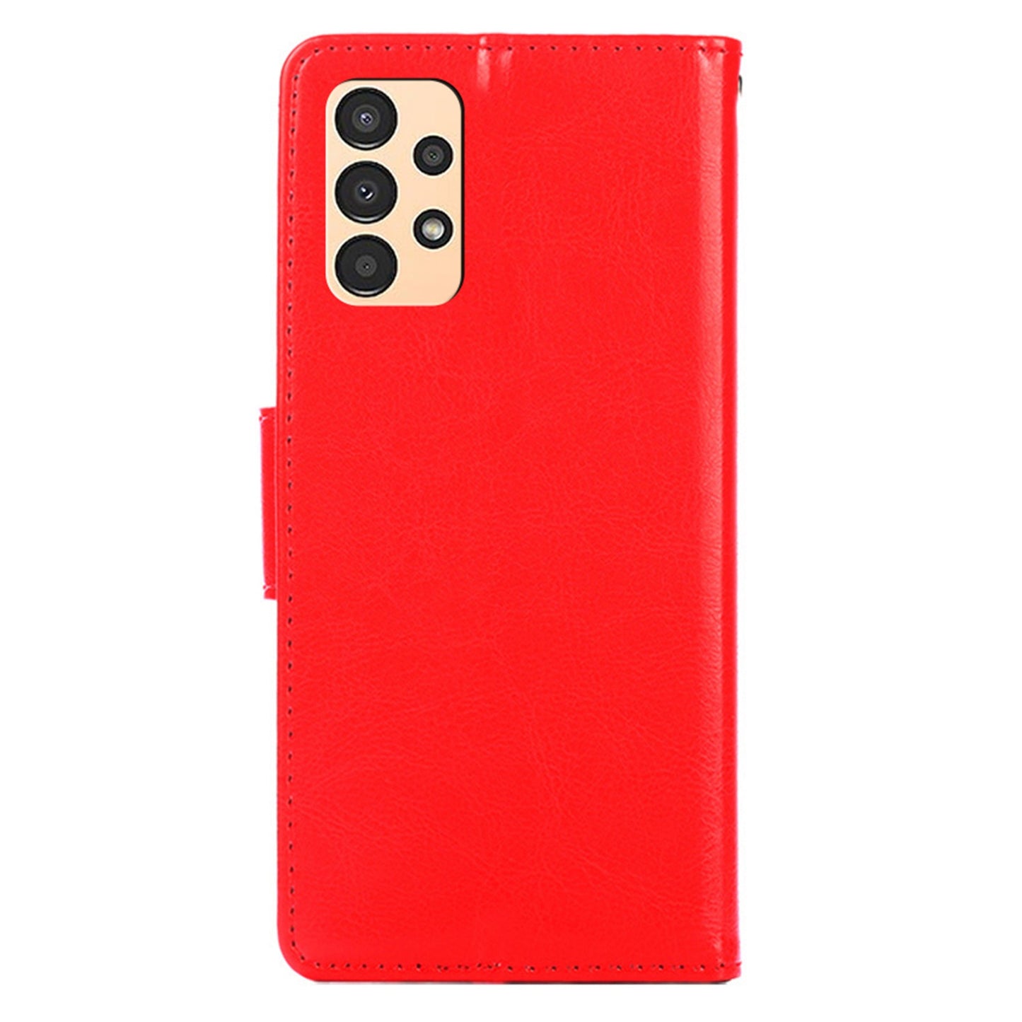 For Samsung Galaxy A13 4G Cellphone Phone Case PU Leather + TPU Double Protection Stand Wallet Flip Shell