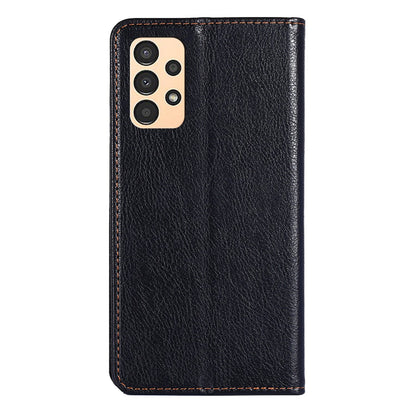 For Samsung Galaxy A13 4G Drop Prevention PU Leather Wallet Case Magnetic Auto-absorbed Stand Phone Shell