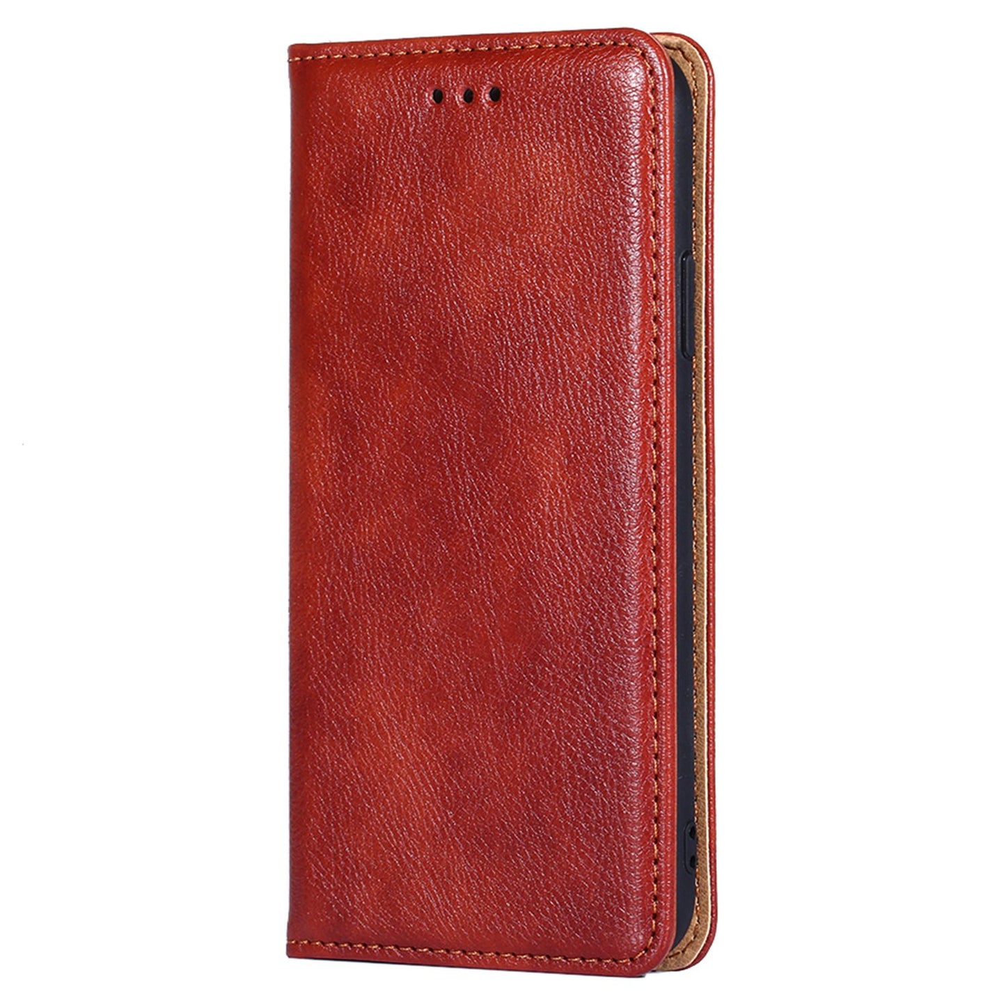 For Samsung Galaxy A13 4G Drop Prevention PU Leather Wallet Case Magnetic Auto-absorbed Stand Phone Shell