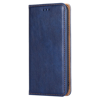 For Samsung Galaxy A13 4G Drop Prevention PU Leather Wallet Case Magnetic Auto-absorbed Stand Phone Shell