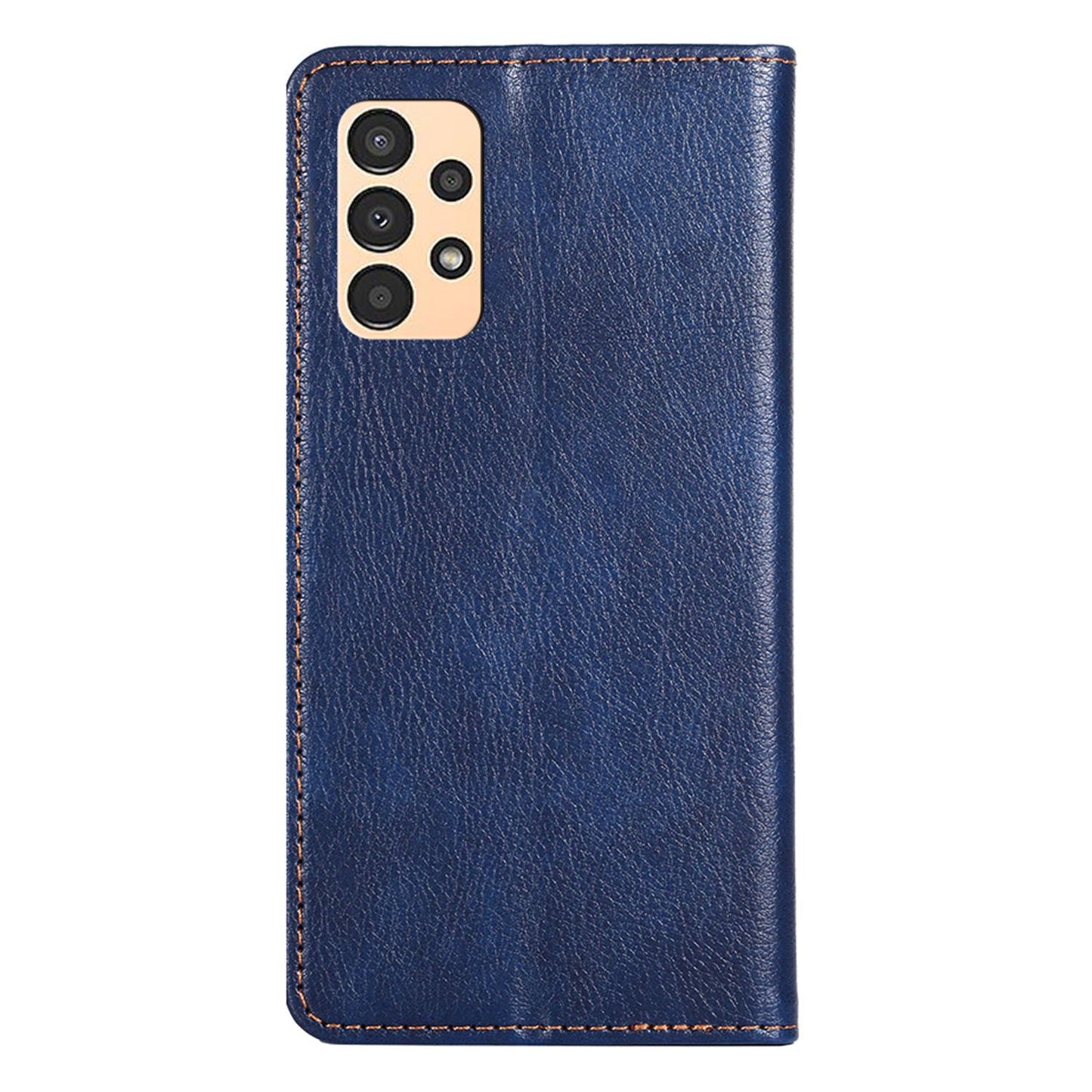 For Samsung Galaxy A13 4G Drop Prevention PU Leather Wallet Case Magnetic Auto-absorbed Stand Phone Shell