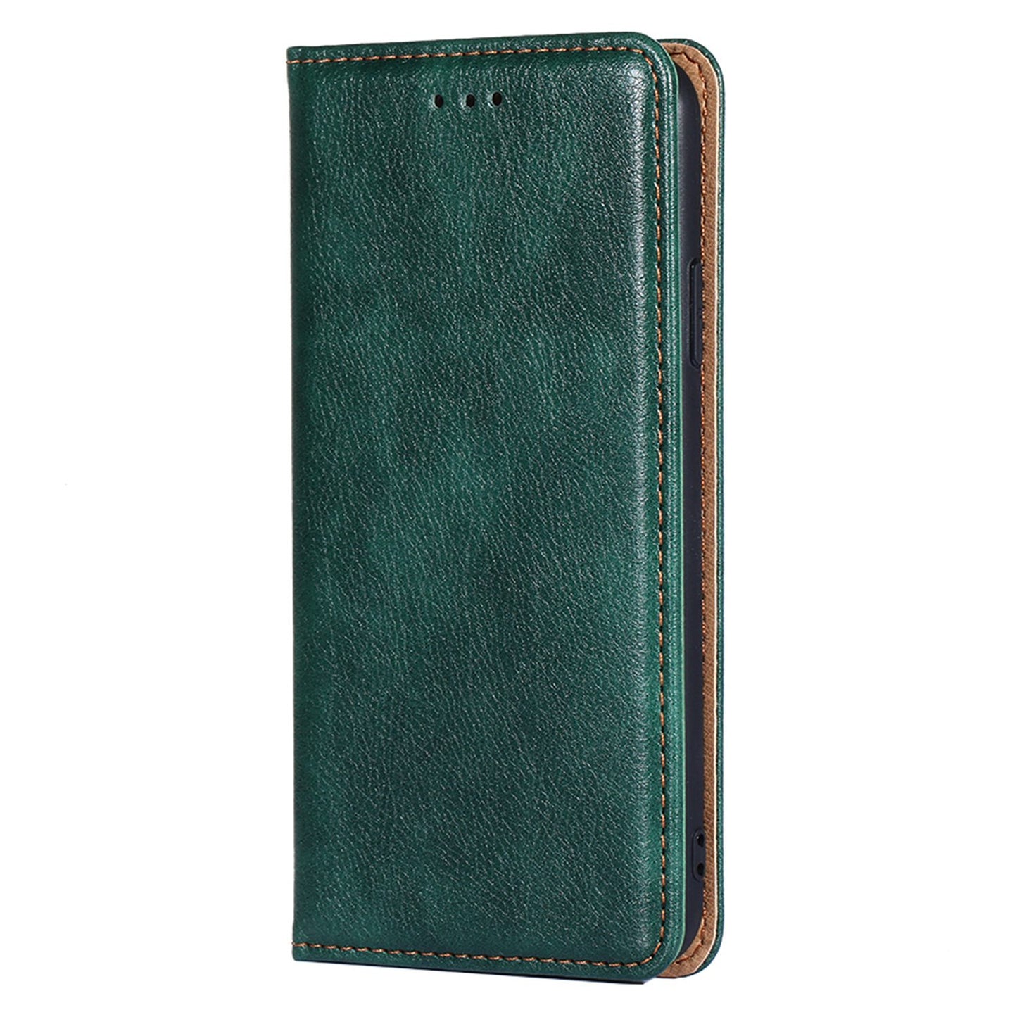 For Samsung Galaxy A13 4G Drop Prevention PU Leather Wallet Case Magnetic Auto-absorbed Stand Phone Shell