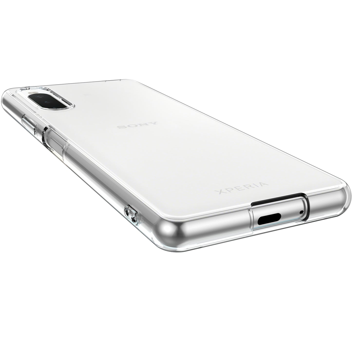 Soft TPU Case for Sony Xperia 10 IV, Fingerprint-free Anti-yellowing Transparent Phone Cover