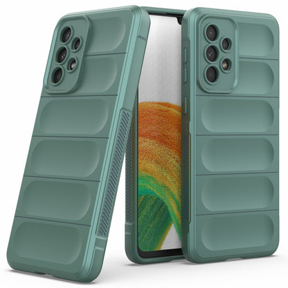 Cell Phone Cover Bag for Samsung Galaxy A73 5G, Drop Resistant TPU Rugged Back Phone Case