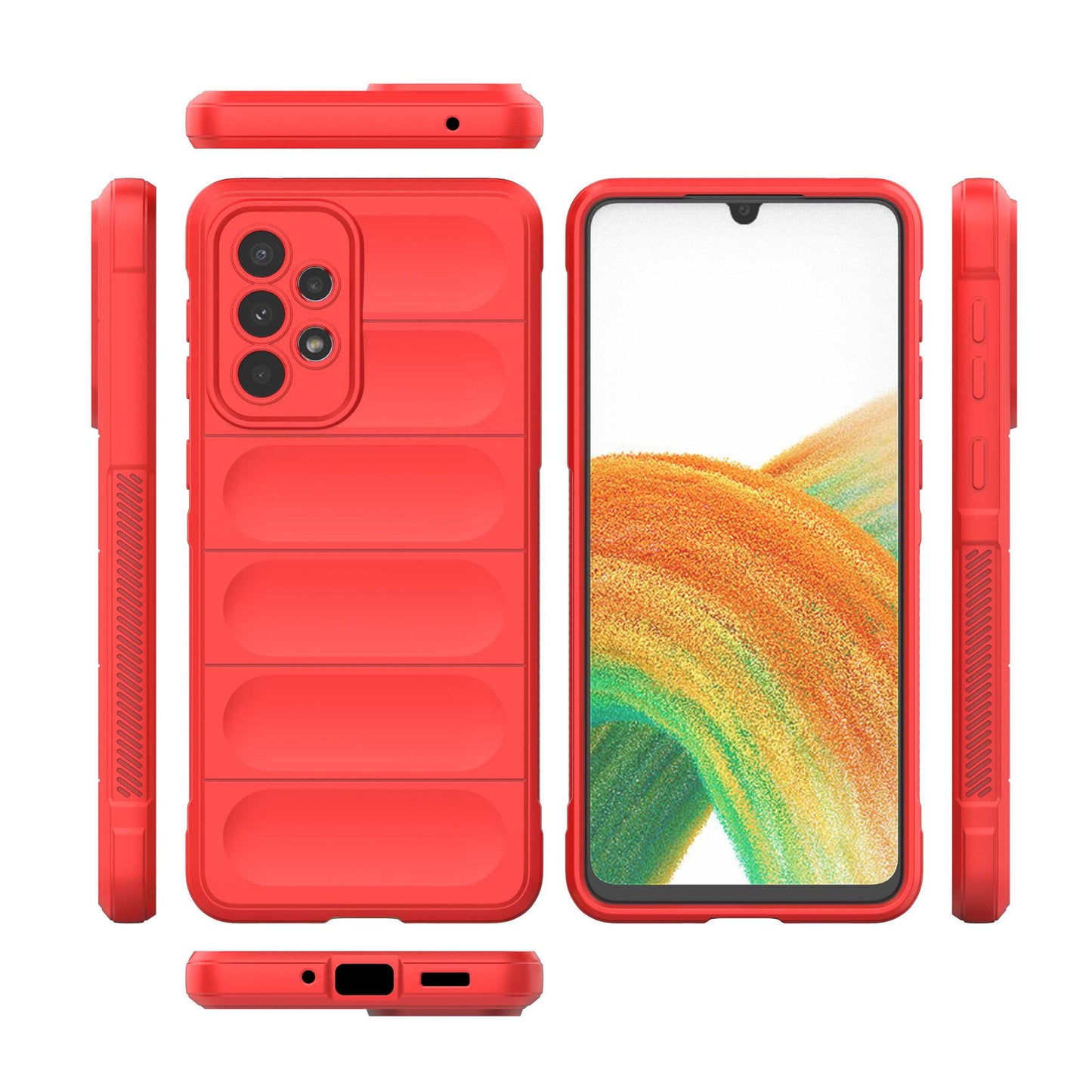 For Samsung Galaxy A53 5G Anti-scratch Drop Protection Rugged TPU Phone Protector Case Back Phone Cover