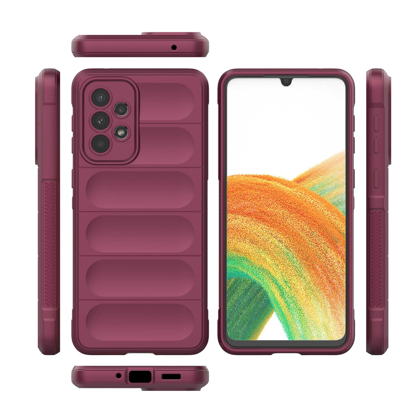 For Samsung Galaxy A53 5G Anti-scratch Drop Protection Rugged TPU Phone Protector Case Back Phone Cover