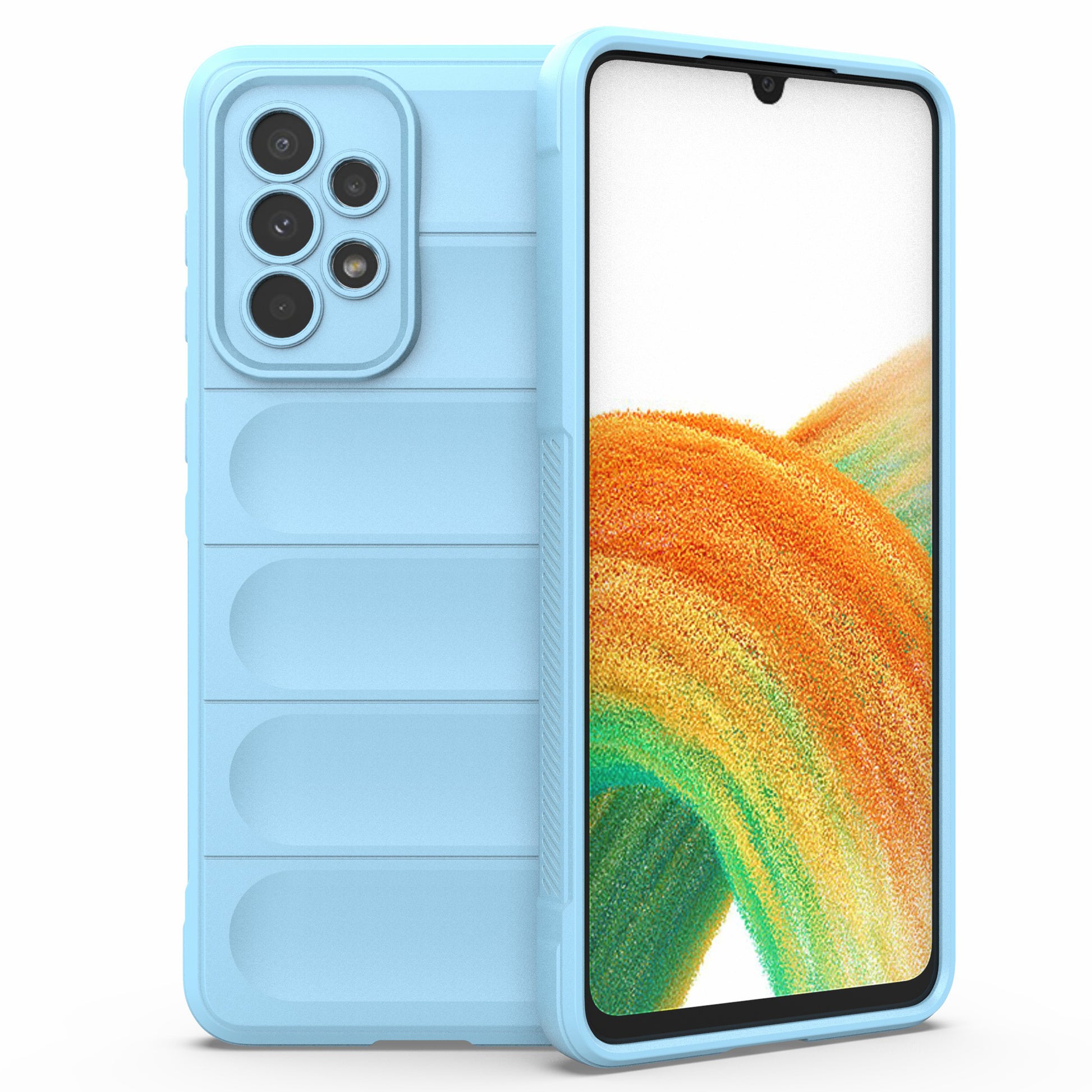 For Samsung Galaxy A53 5G Anti-scratch Drop Protection Rugged TPU Phone Protector Case Back Phone Cover