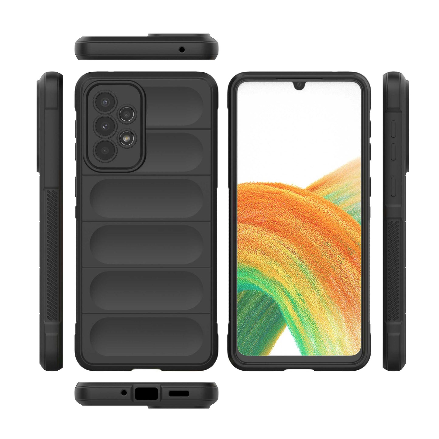 For Samsung Galaxy A53 5G Anti-scratch Drop Protection Rugged TPU Phone Protector Case Back Phone Cover