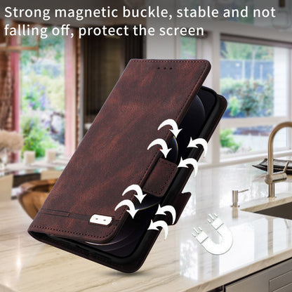 For Samsung Galaxy Z Fold3 5G Hardware Design PU Leather Case Wallet Stand Double Magnetic Clasp Phone Cover