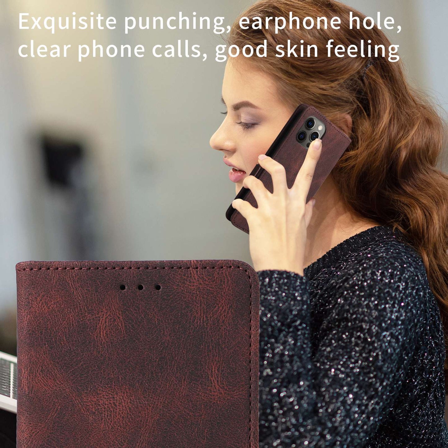 For Samsung Galaxy Z Fold3 5G Hardware Design PU Leather Case Wallet Stand Double Magnetic Clasp Phone Cover