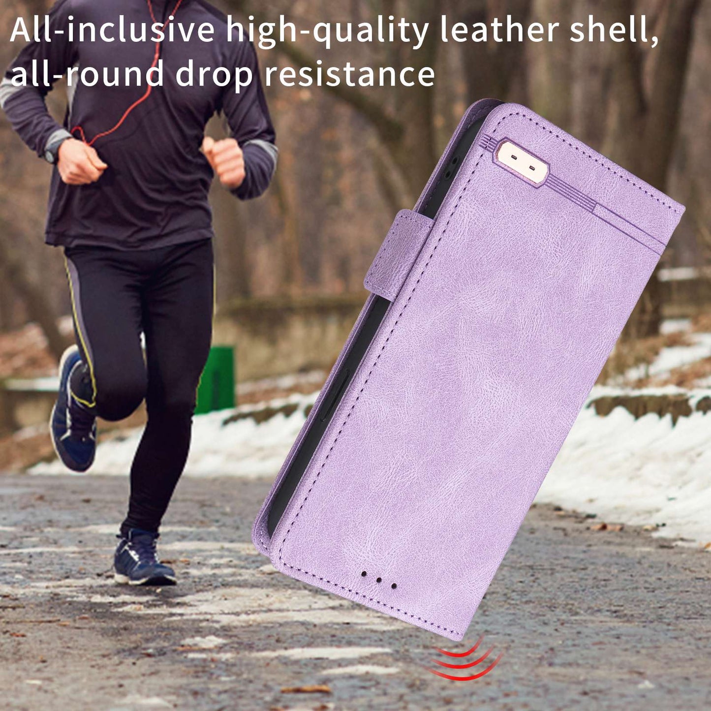 For Samsung Galaxy Z Fold3 5G Hardware Design PU Leather Case Wallet Stand Double Magnetic Clasp Phone Cover