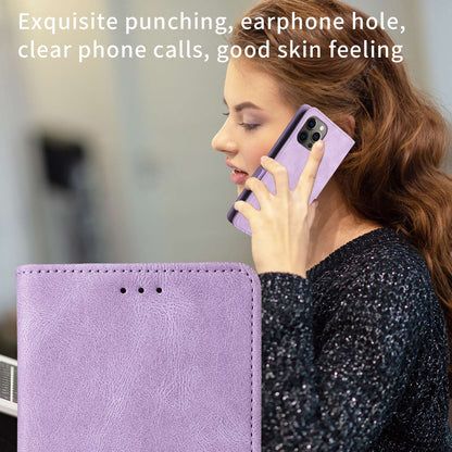 For Samsung Galaxy Z Fold3 5G Hardware Design PU Leather Case Wallet Stand Double Magnetic Clasp Phone Cover