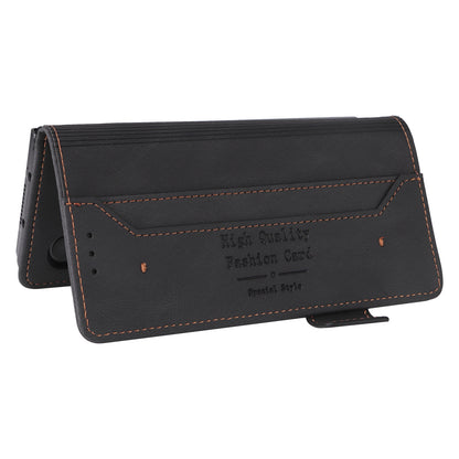 For Samsung Galaxy Z Fold3 5G Hardware Design PU Leather Case Wallet Stand Double Magnetic Clasp Phone Cover