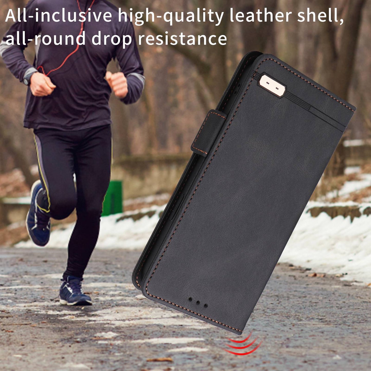 For Samsung Galaxy Z Fold3 5G Hardware Design PU Leather Case Wallet Stand Double Magnetic Clasp Phone Cover